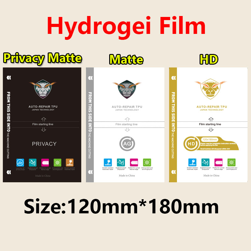 Flexible Tpu Film - 50PCS HD MATTE Privacy Frosted Protection