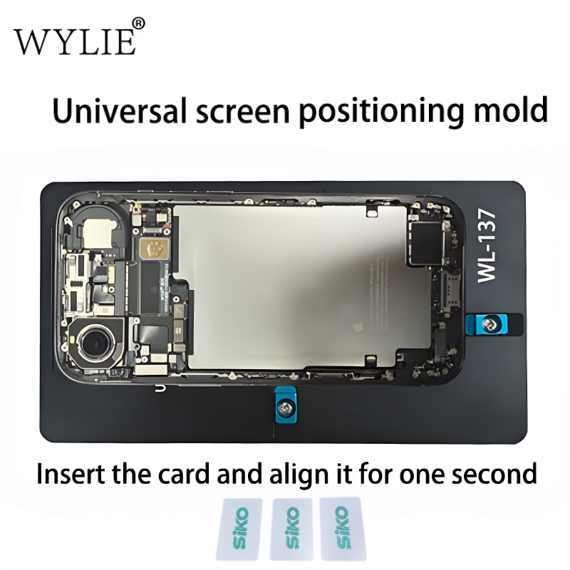 Screen Alignment Tool - Adjustable Screen Positioning Frame For Phone