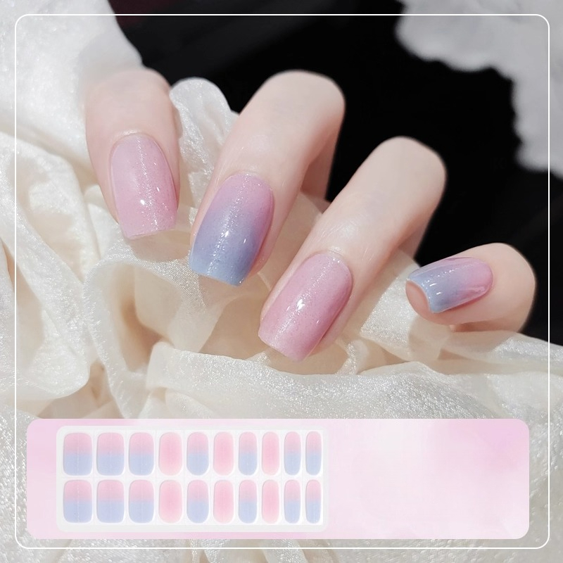 Full Cover Adhesive - Bake Free Cat's Eye Nail Stickers