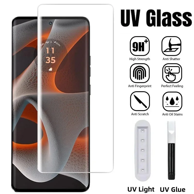 Curved Edge Screen - 3D Curved Full Glue UV Tempered
