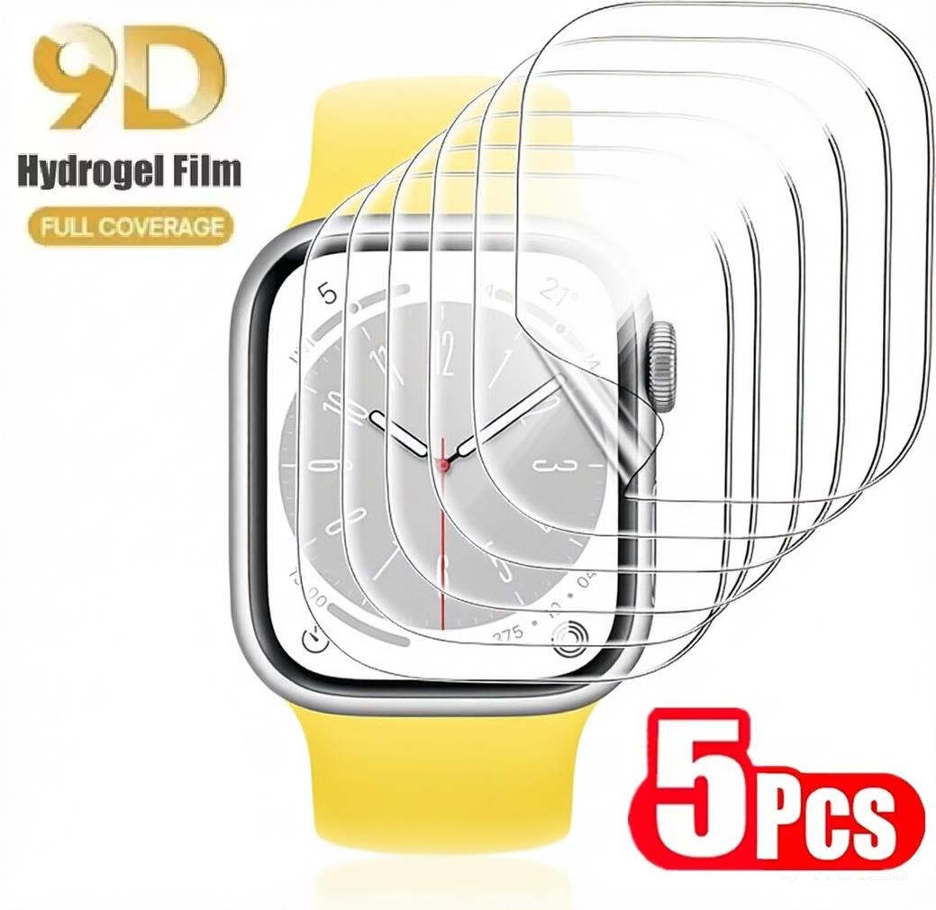 5Pcs Hydrogel Film For Apple W - огляд і ціна Hydrogel Screen Protector
