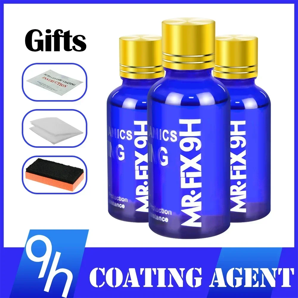 3PCS 9H Car Liquid Ceramic Coa - огляд і ціна Nano Liquid Coating
