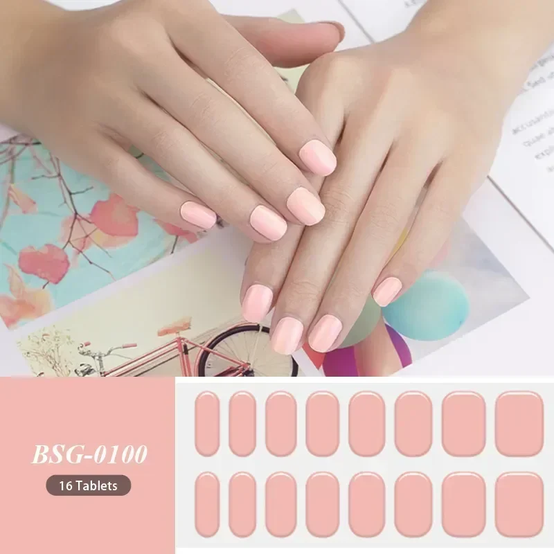16/18/20Tips Christmas Gel Nai - огляд і ціна Full Cover Adhesive
