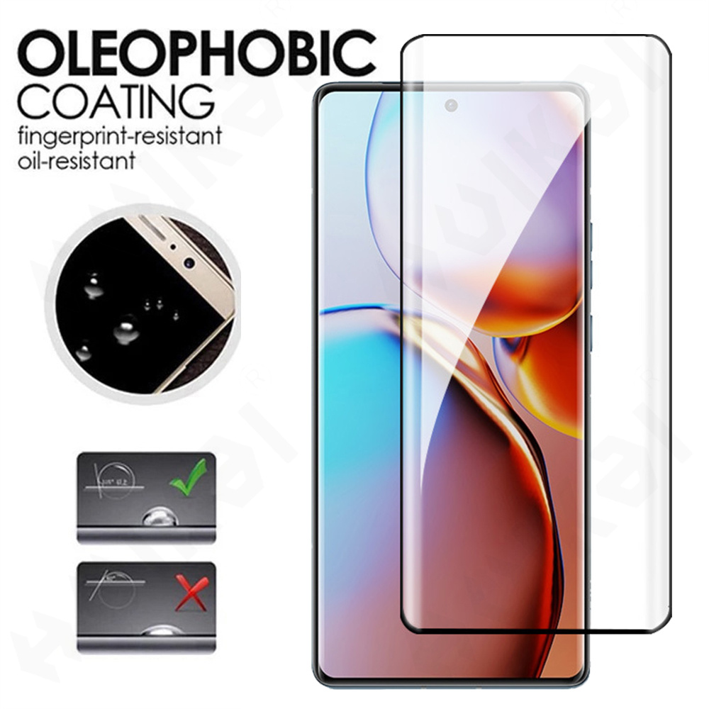 1-3 Pcs Tempered Glass For Mot - огляд і ціна Curved Edge Screen