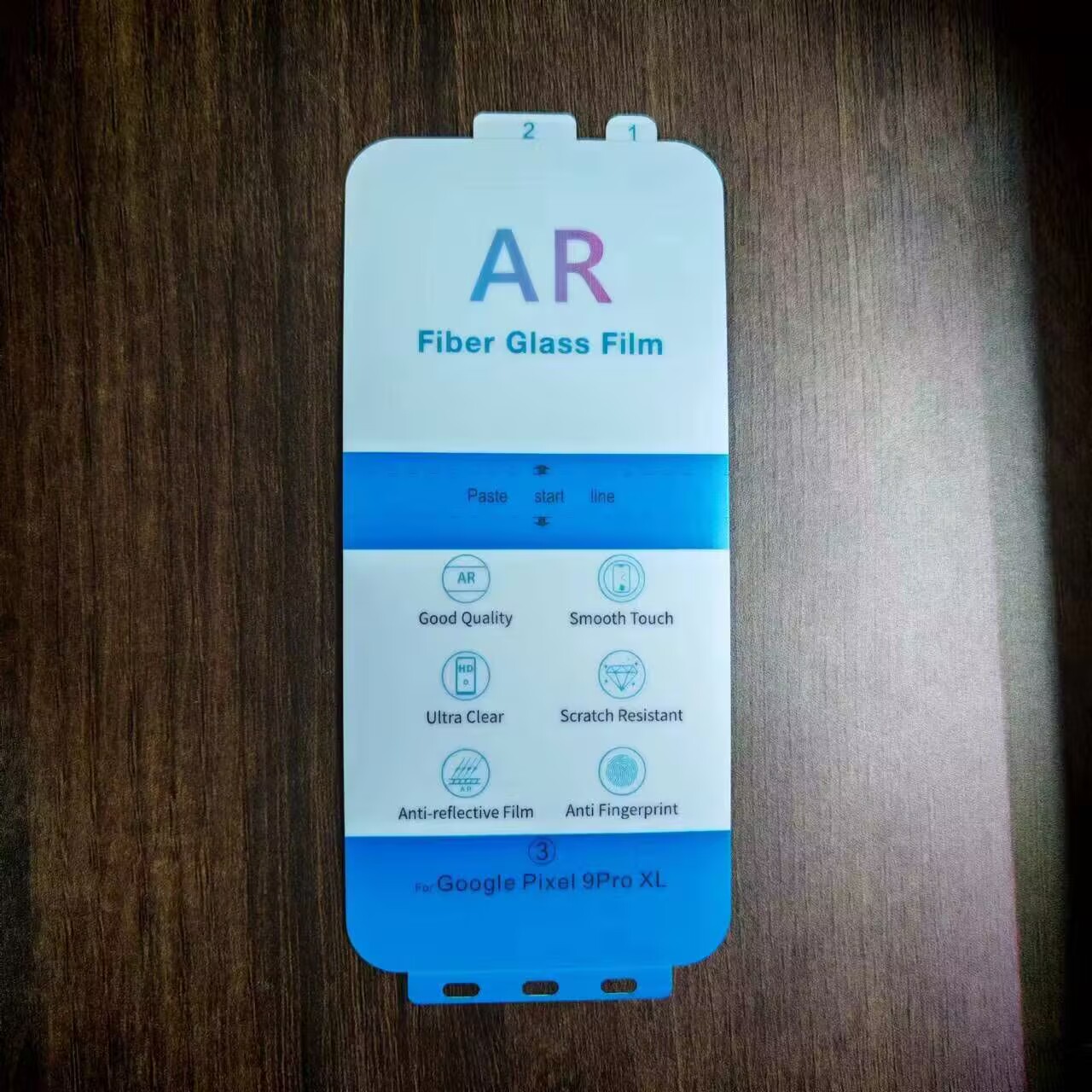 2Pcs AR Anti-Reflection PET Fi - огляд і ціна Screen Alignment Tool