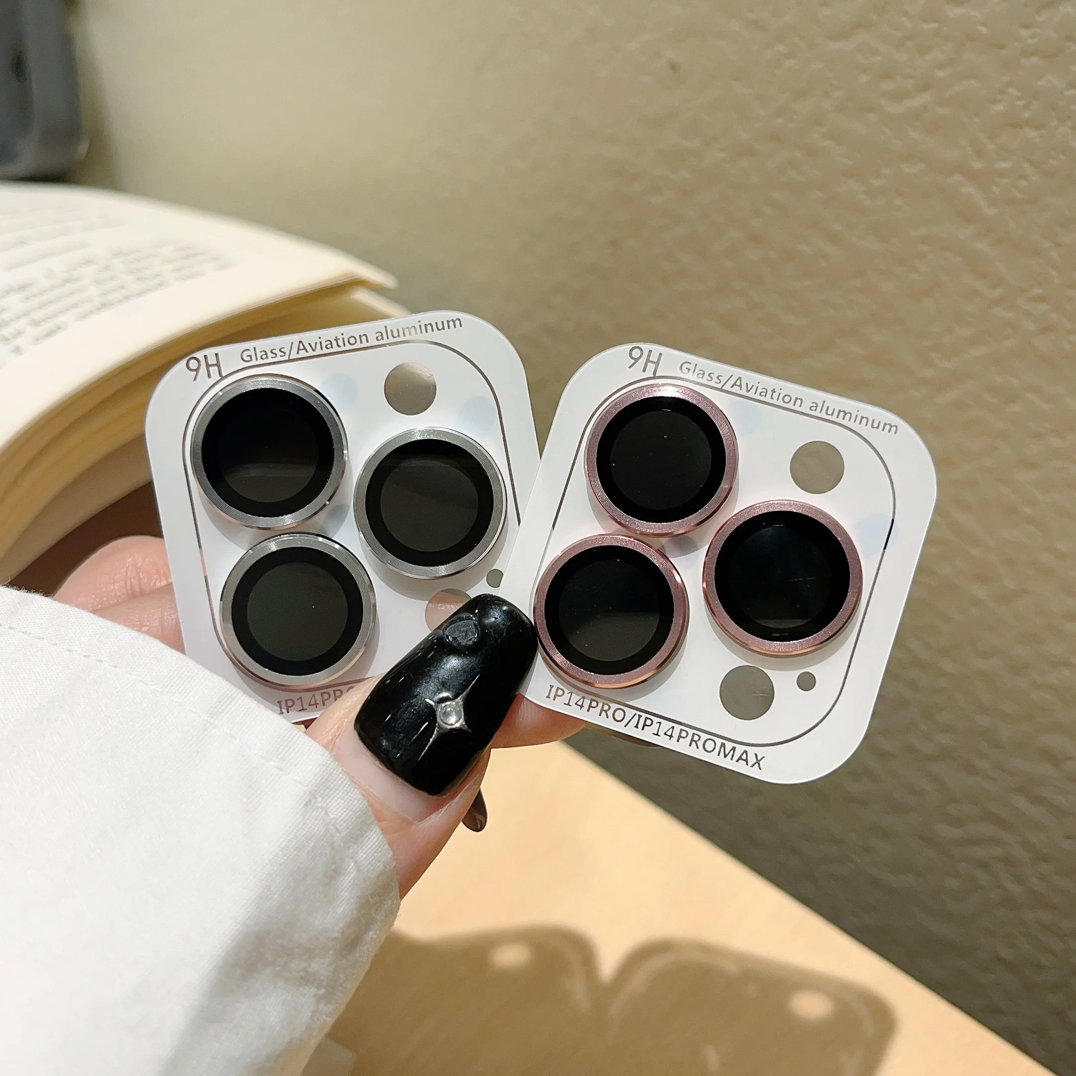 2-3Pcs Lens Ring Tempered Prot - огляд і ціна Tempered Glass Screen 9H