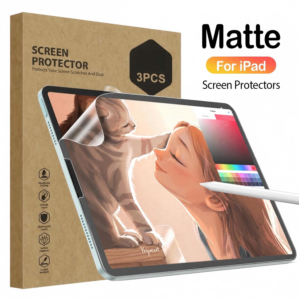3PCS Paper Like Matte Screen P - огляд і ціна Matte Anti Glare Screen