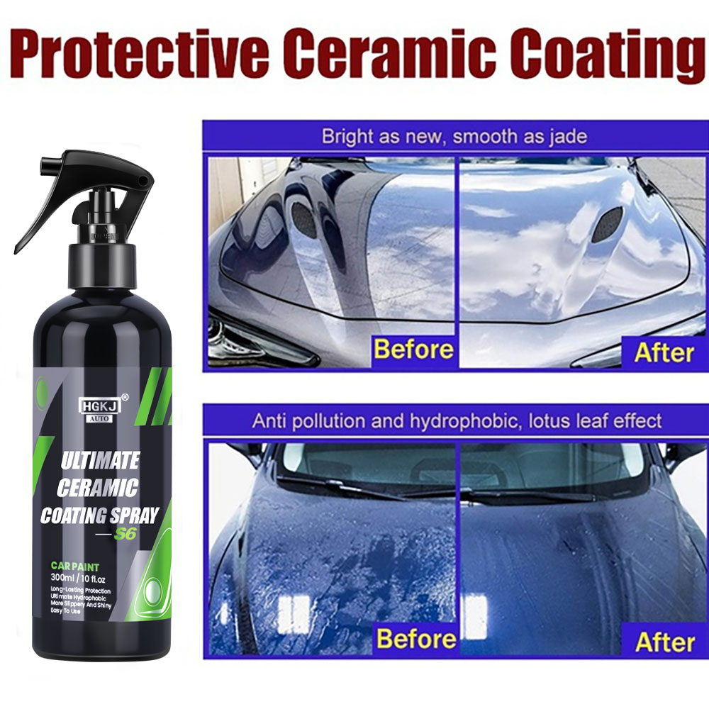 HGKJ S6 Ultimate Car Paint Pol - огляд і ціна Oleophobic Coating Spray
