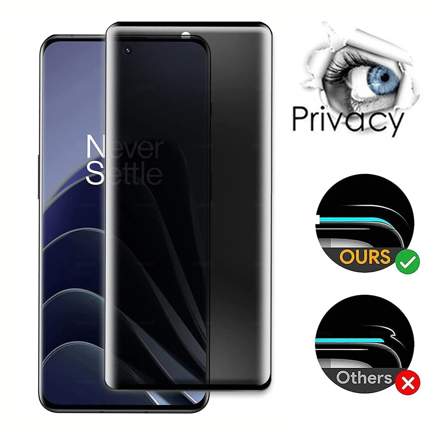 3D Curved edge Privacy Anti Sp - огляд і ціна Curved Edge Screen