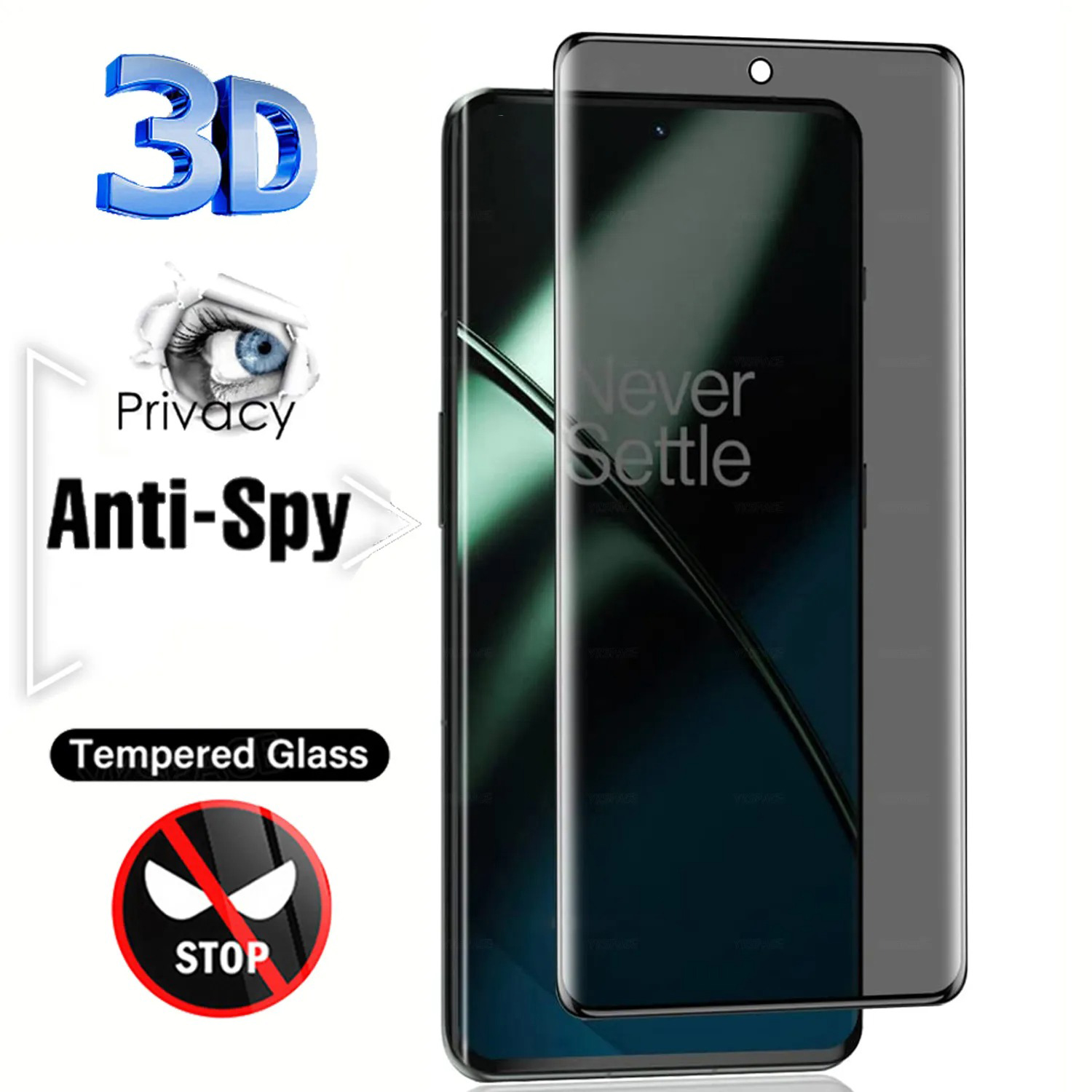 3D Curved edge Privacy Anti Sp - огляд і ціна Curved Edge Screen