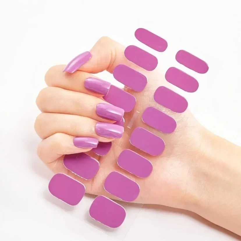 16Tips Semi-Cured Nail Art Sti - огляд і ціна Full Cover Adhesive