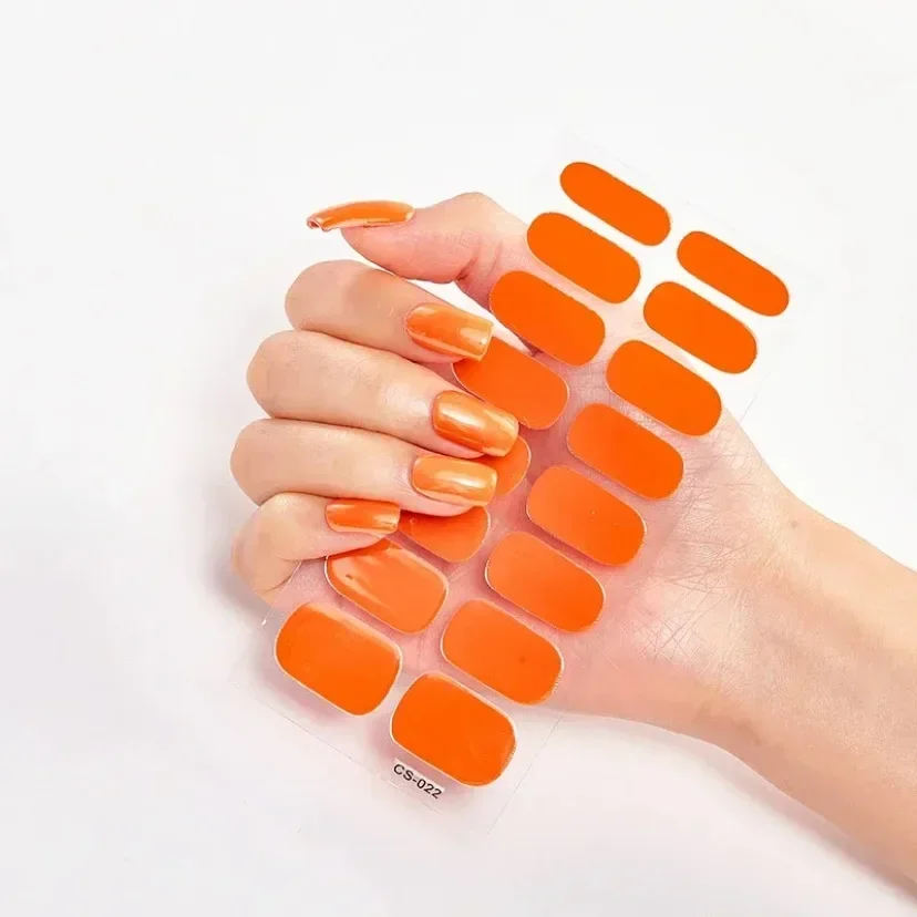 16Tips Semi-Cured Nail Art Sti - огляд і ціна Full Cover Adhesive