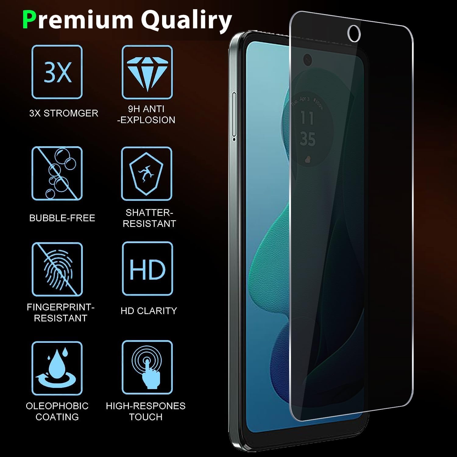 2 PACK Privacy Filter Tempered - огляд і ціна Privacy Filter 2Pack