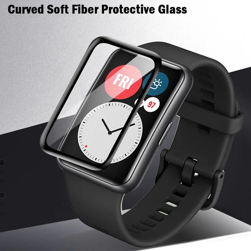 Soft Glass For Huawei Watch Fi - огляд і ціна Tempered Glass Screen 9H