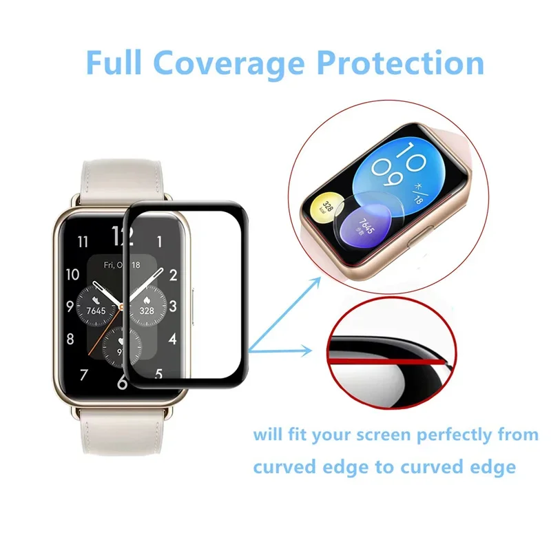 Soft Glass For Huawei Watch Fi - огляд і ціна Tempered Glass Screen 9H