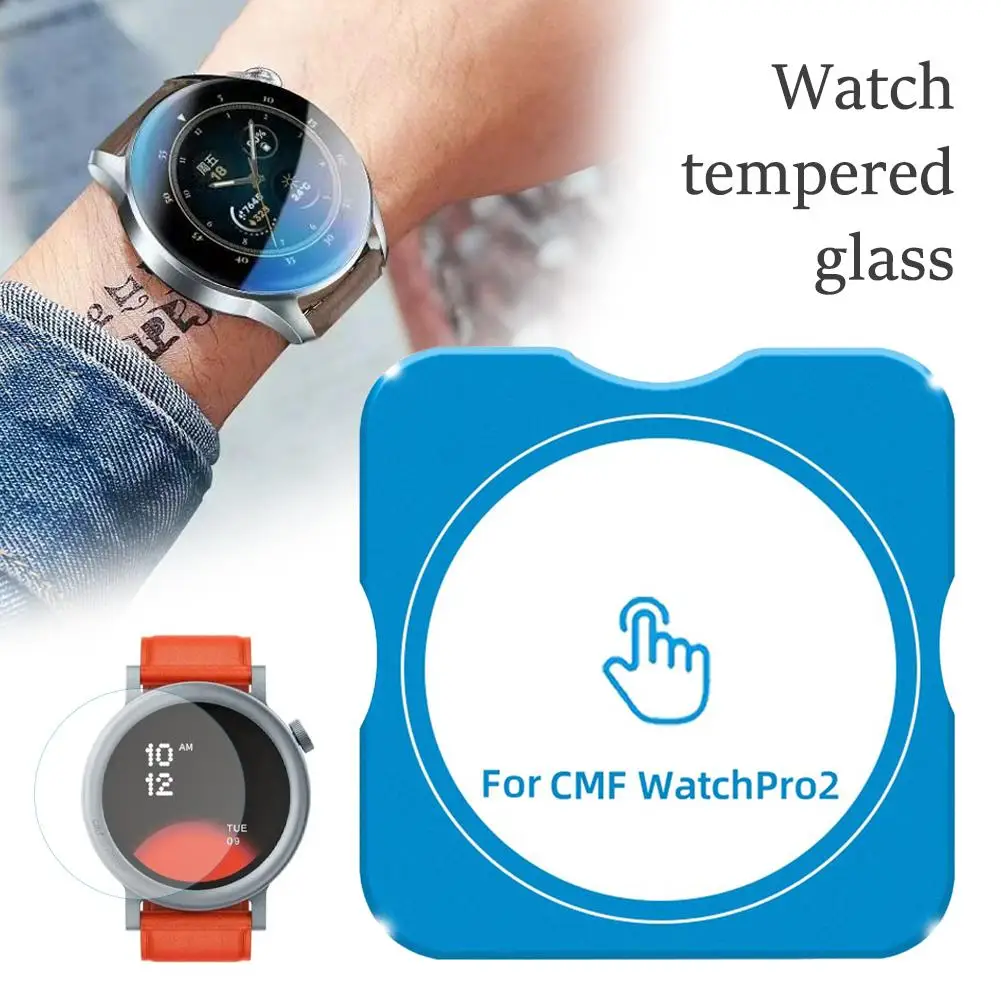 Tempered Glass For CMF Watch P - огляд і ціна Smartwatch Screen Film