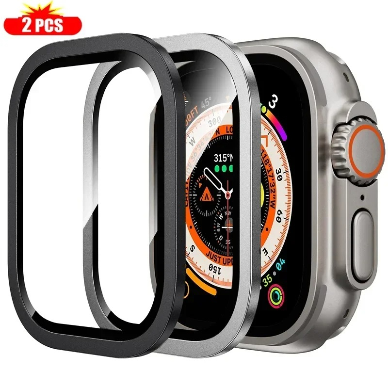 2PCS Tempered Glass for Apple  - огляд і ціна Smartwatch Screen Film
