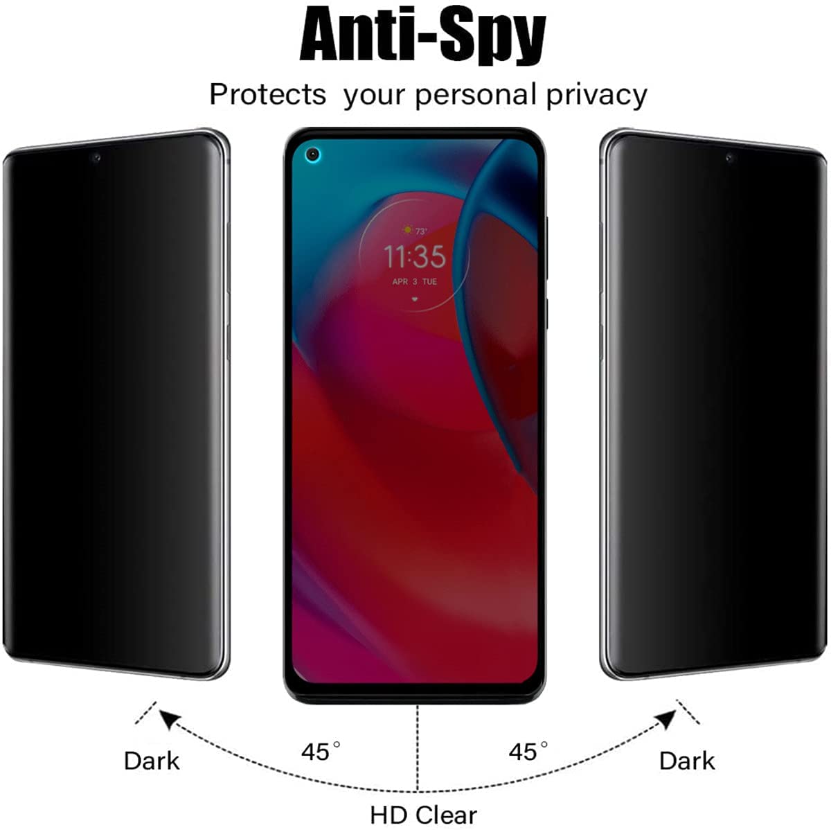 2 PACK Privacy Filter Tempered - огляд і ціна Privacy Filter 2Pack