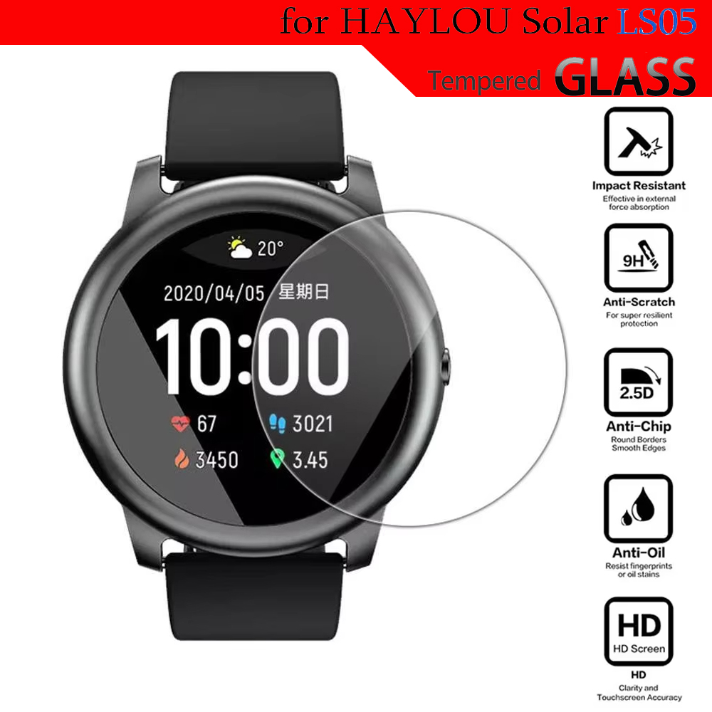 Tempered Glass For HayLou Sola - огляд і ціна Smartwatch Screen Film