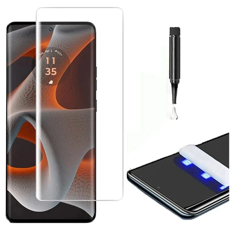 3D Curved Full Glue UV Tempere - огляд і ціна Curved Edge Screen