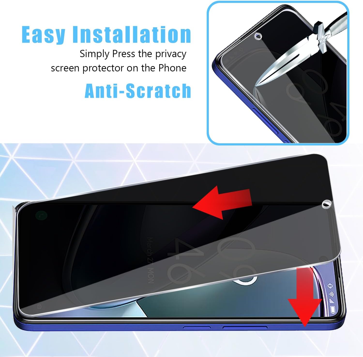 [2 Pack] Fit TCL 50 5G Privacy - огляд і ціна Privacy Filter 2Pack