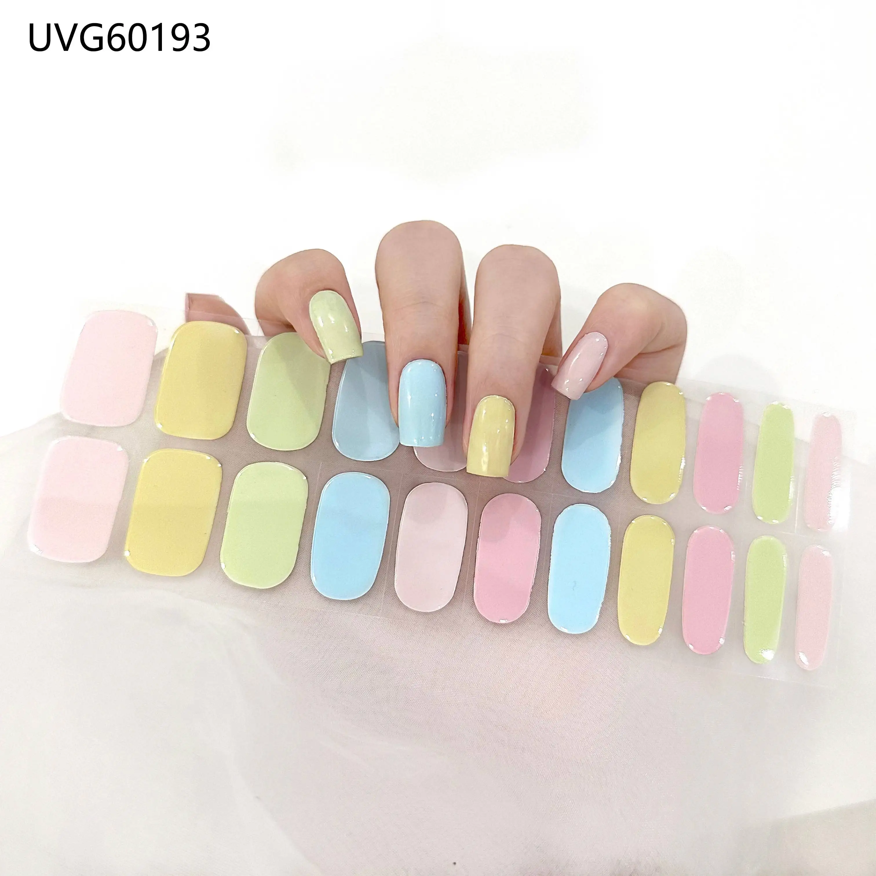 22Tips Semi-Cured Gel Nail Pat - огляд і ціна Full Cover Adhesive