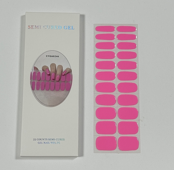 22Tips Semi-Cured Gel Nail Pat - огляд і ціна Full Cover Adhesive