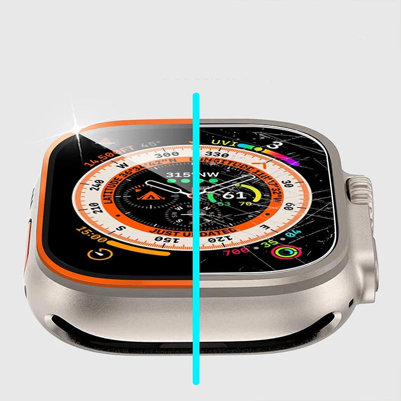 Tempered Glass Film for Apple  - огляд і ціна Smartwatch Screen Film