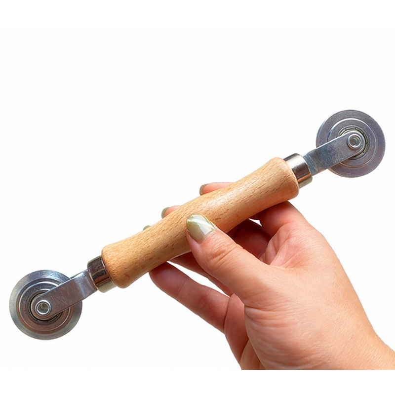 Wooden Handle Steel Wheel Roll - огляд і ціна Screen Alignment Tool