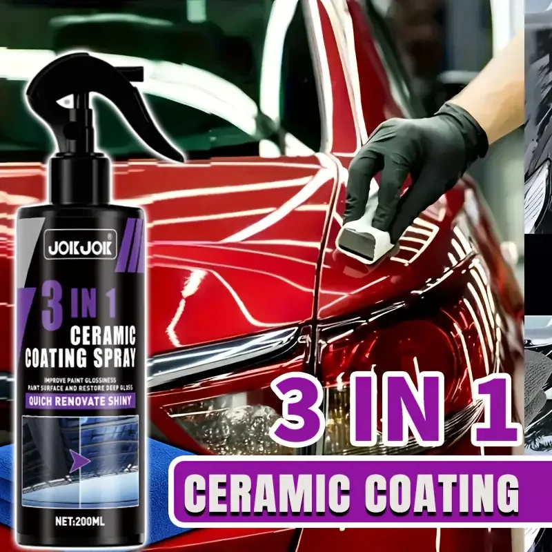 3 in 1 Car Ceramic Liquid Coat - огляд і ціна Nano Liquid Coating