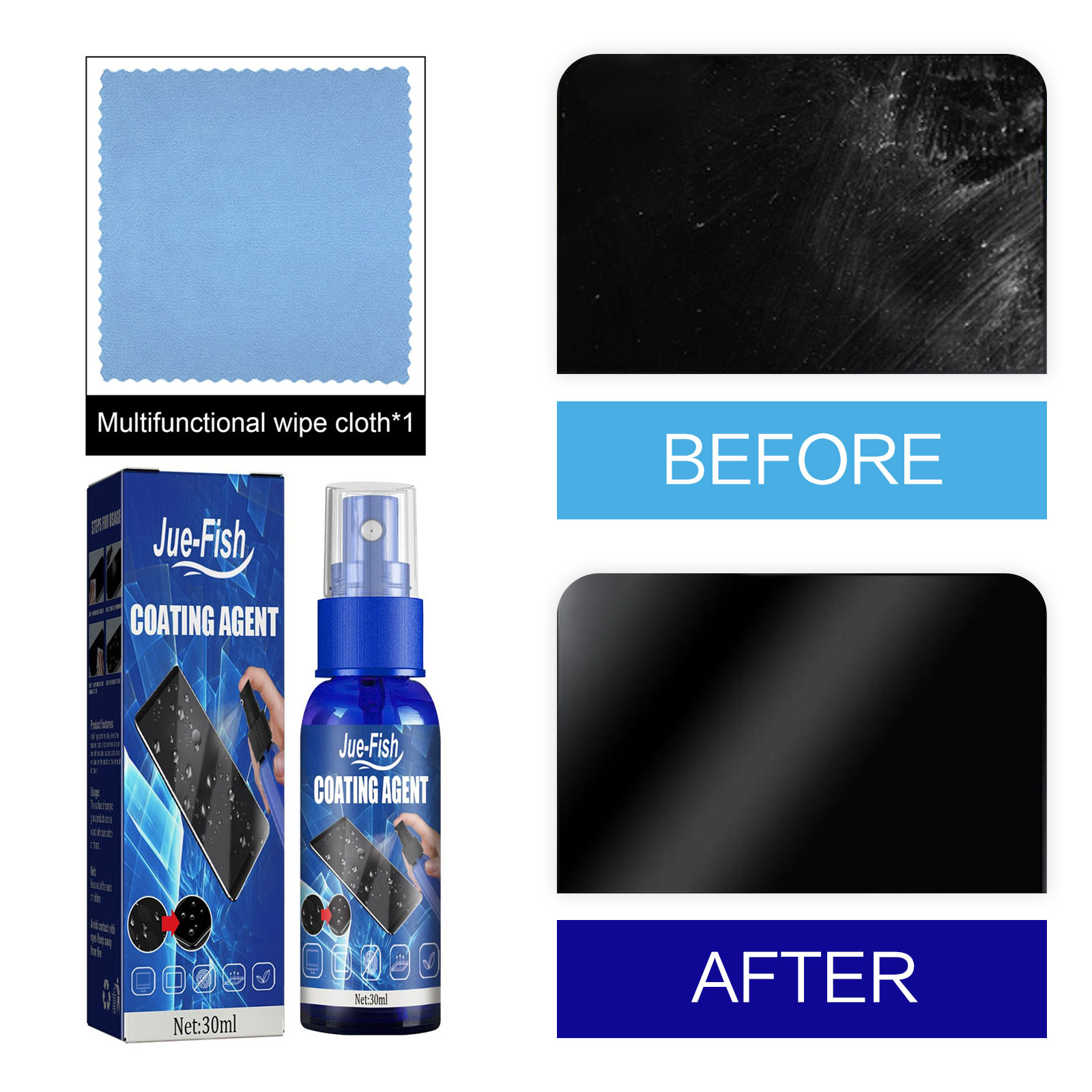 Liquid Screen Protector Spray  - огляд і ціна Oleophobic Coating Spray