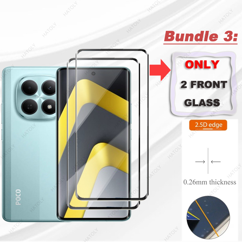 For Xiaomi Poco M8 Glass 3D Ed - огляд і ціна Curved Edge Screen
