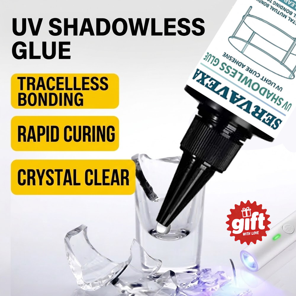 SERVAVEXA 110ml UV Light Cure  - огляд і ціна Liquid Uv Glue Kit